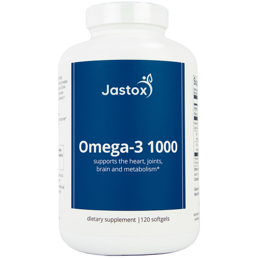 JASTOX Omega-3 1000, 120 softgels
